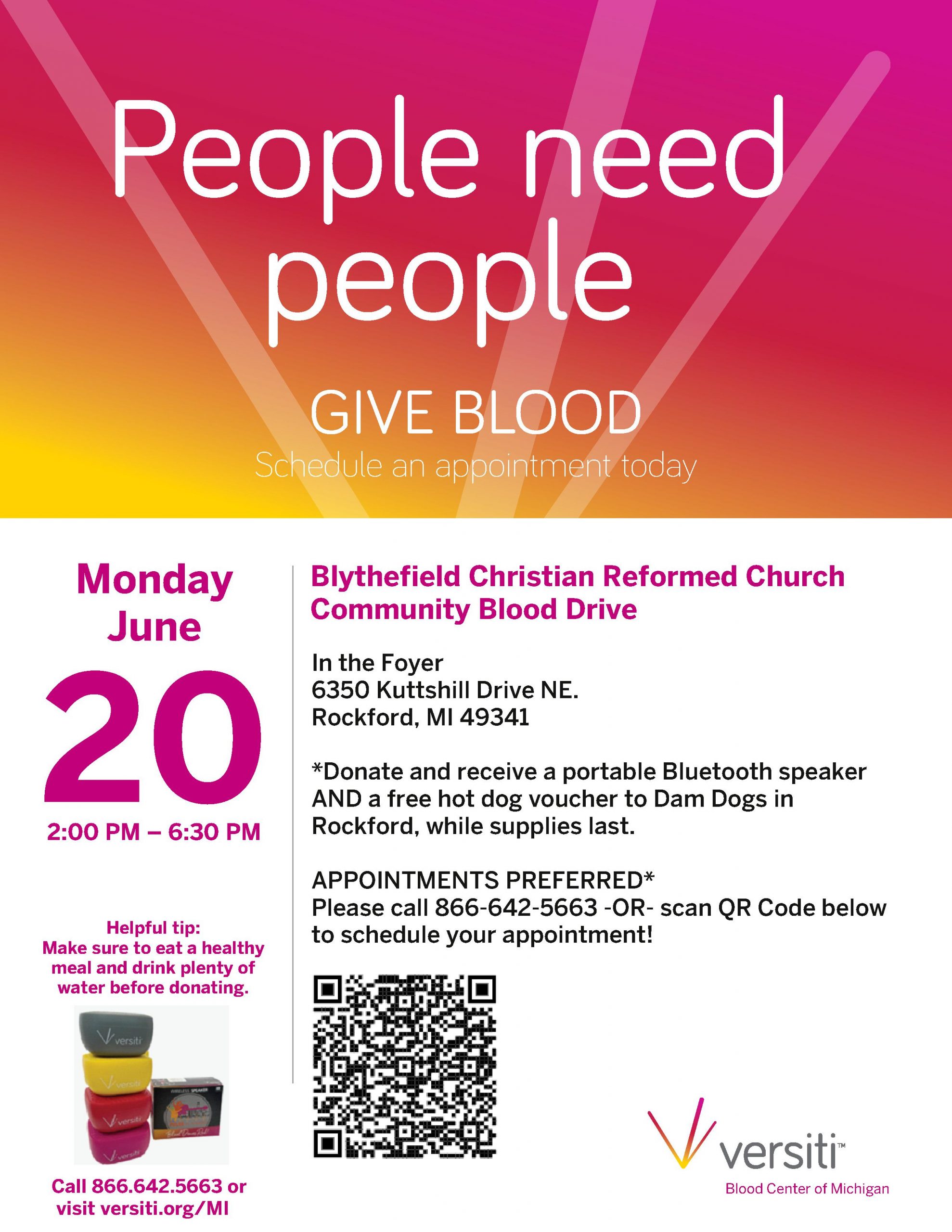 Read more about the article Quarterly Blood Drive