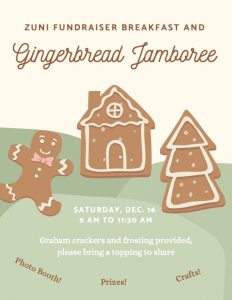 Read more about the article Zuni Breakfast & Gingerbread Jamboree