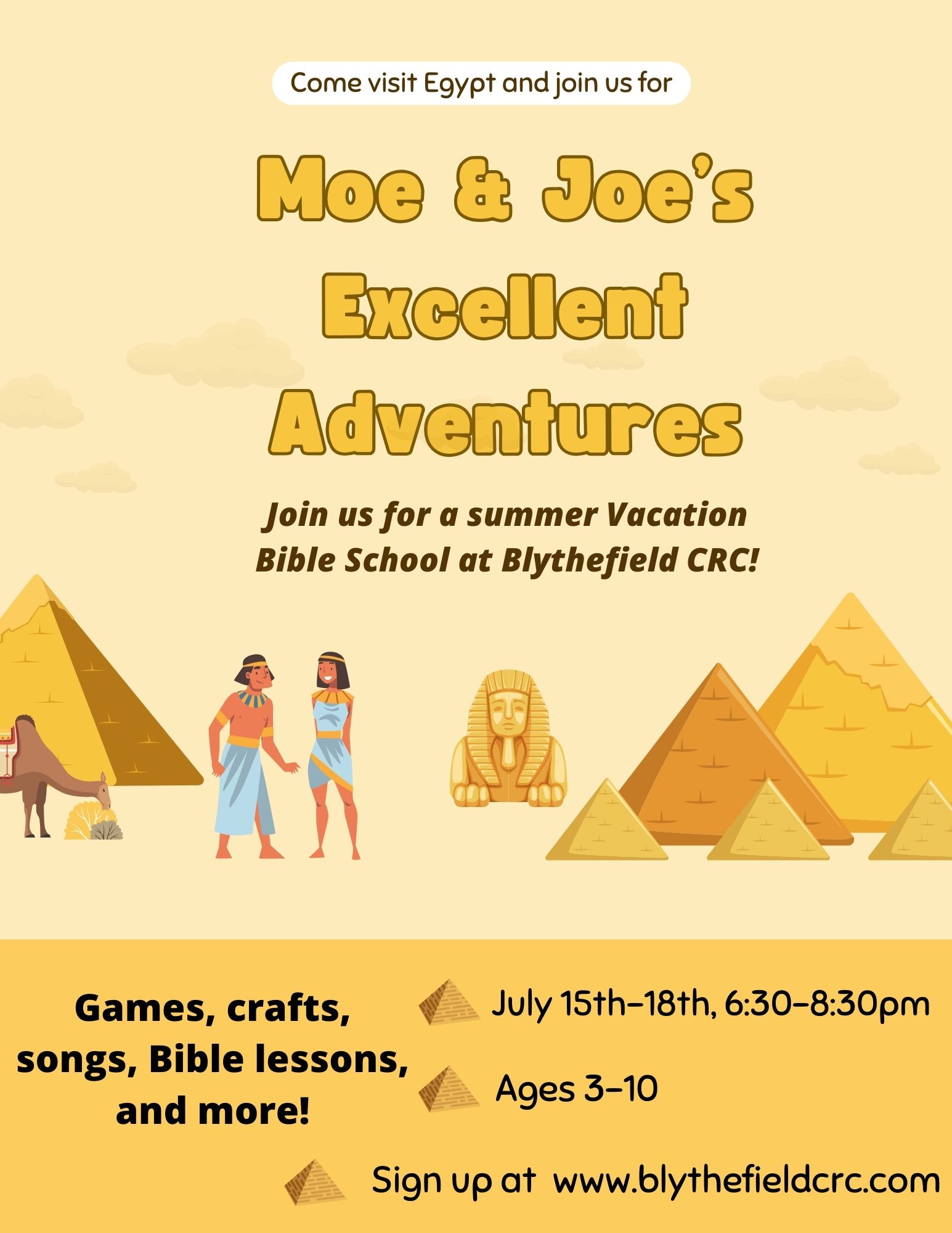 You are currently viewing VBS – Moe & Joe’s Excellent Adventures