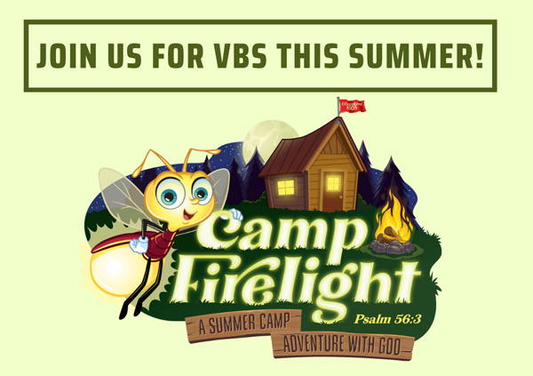 blythefield vacation bible school 2025 camp firelight