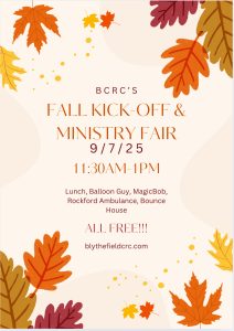 Read more about the article Fall Kick-Off & Ministry Fair