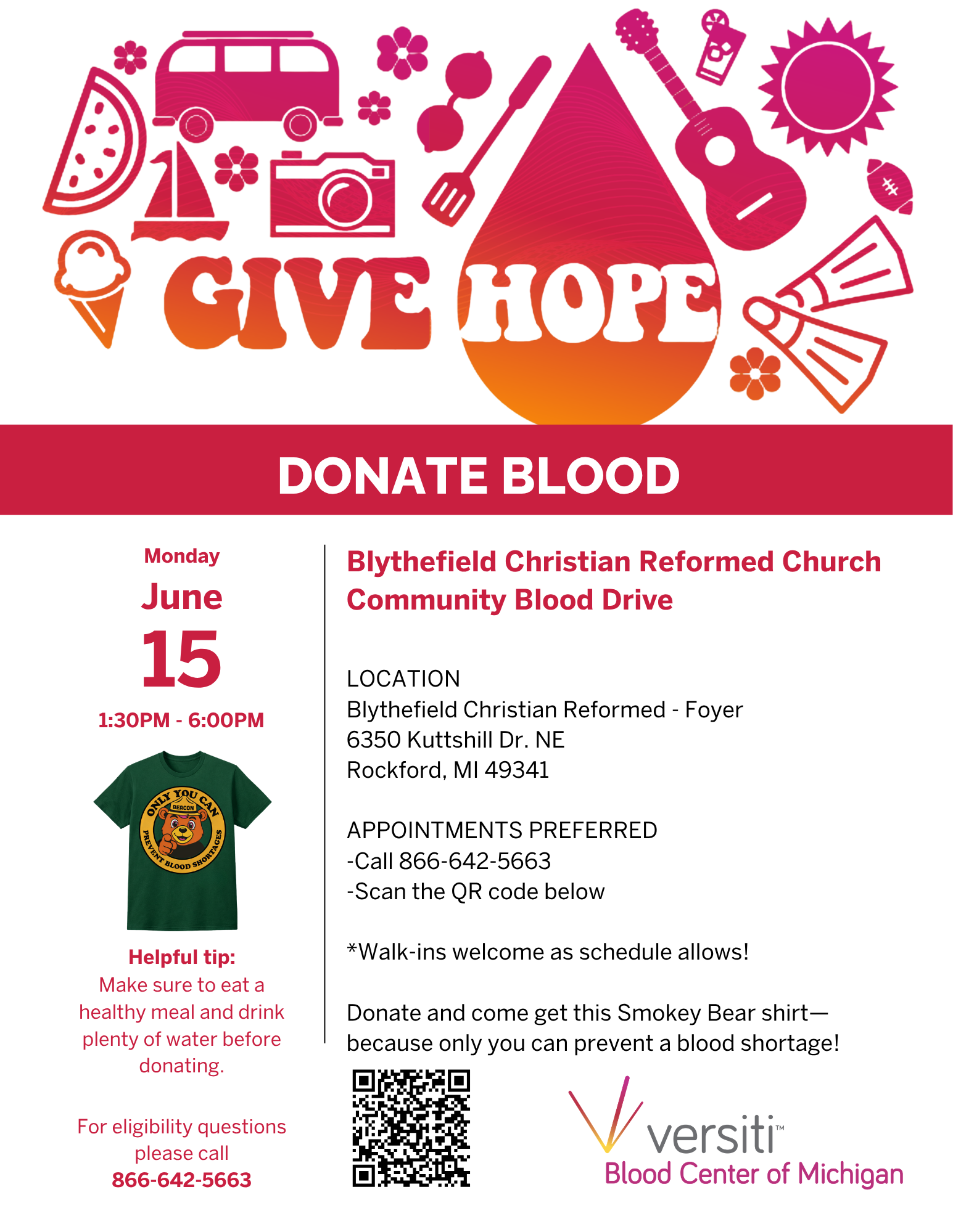 Read more about the article Summer Blood Drive