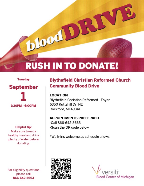 Read more about the article September Blood Drive