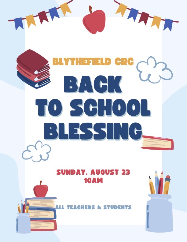 Read more about the article Back to School Blessing